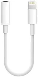 Adaptor casti audio pentru Apple de la Lightning la Jack 3.5mm 