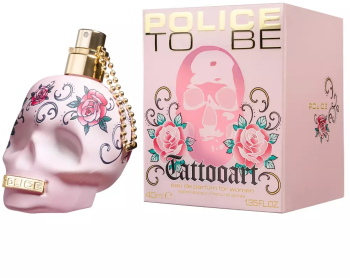 Apa de Parfum cu vaporizator Police To Be Tatto Art 40 ml 