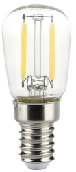 Bec led E14 forma ST26 putere 2W 6500K Alb rece 