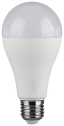 Bec led forma A80 E27 putere 18W 3000K Alb cald 