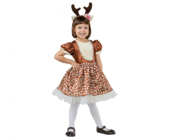 Costum carnaval model Caprioara pentru fete 92-104 cm 3-4 Ani