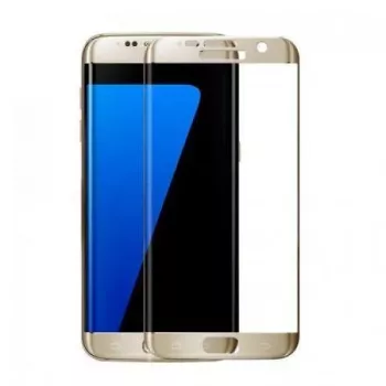 Folie de sticla MyStyle 3D Gold pentru Samsung Galaxy S7 Edge 