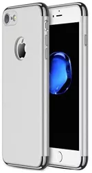 Husa 3 in 1 Iphone 8 Argintiu 