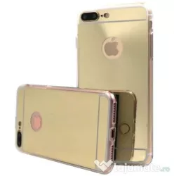 Husa Apple iPhone 8 Plus Elegance Luxury tip oglinda Auriu 