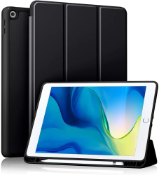 Husa pentru iPad 10.2 2019 / 2020 / 2021 - Techsuit Flex Trifold - Black 