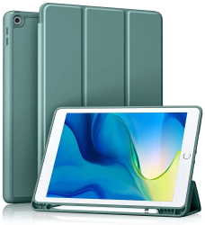 Husa pentru iPad 10.2 2019 / 2020 / 2021 - Techsuit Flex Trifold - Green 