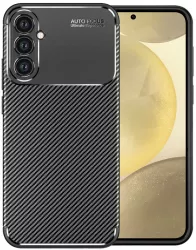 Husa pentru Samsung Galaxy S24 Plus - Techsuit CarbonFiber - Black 