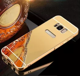 Husa Samsung Galaxy S8 Elegance Luxury tip oglinda Gold 