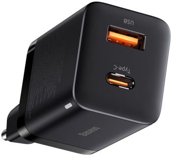 Incarcator Priza 2in1 30W - Baseus Super Si Pro CCSUPP-E01 - Black 