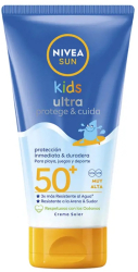 Lotiune de corp cu protectie solara SPF50+ pentru copii Nivea Sun Protege & Cuida Kids Ultra 150 ml 