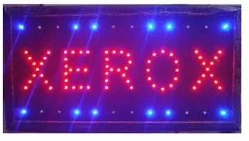 Reclama Text LED - Xerox/ animatie luminoasă dinamică NOU
