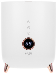 Umidificator de aer ultrasonic afisaj LED 23 W alb Adler AD7972W 