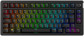 Tastatura gaming wireless mecanica HyperX Alloy Rise 75 switch-uri HX Red – Linear Dual mode 2 4GHz si Bluetooth Hot-Swappable format 
