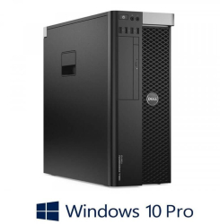 Workstation Dell Precision T3600 Hexa Core E5-2640 SSD GeForce 605 Win 10 Pro
