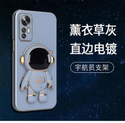 Husa de Protectie 2 in 1 Flippy pentru Apple iPhone 14 Astronaut cu Suport din TPU Albastru 