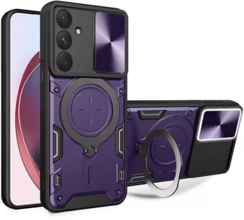 Husa pentru Samsung Galaxy A55 5G - Techsuit CamGuard Pro - Purple 
