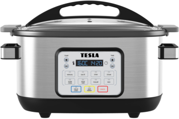 Oala electrica multifunctionala MultiCook M80 Deluxe Tesla 1250W 6 L 