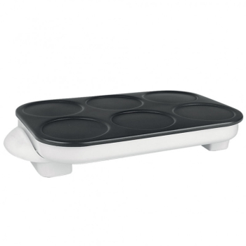 Aparat de clatite Elite CRM-6 1500W 6x11 5 cm 240 C Acoperire antiaderenta Alb 