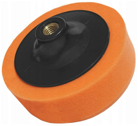 Burete pentru lustruit 125 x 50 mm M14 mediu portocaliu Silver 