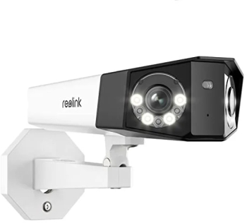 Camera de supraveghere Reolink DUO PoE P730 cu lentile duble rezolutie de 8MP detectare Persoana/Vehicul unghi vizualizare orizontal 180& 