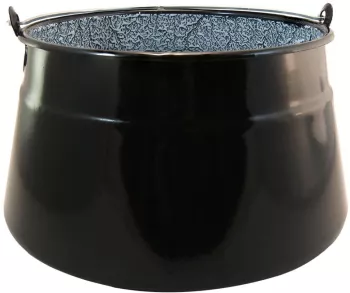 Ceaun emailat cu maner fund plat 13 L Perfect Home 