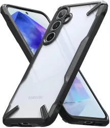Husa pentru Samsung Galaxy A55 5G - Ringke Fusion X - Black 