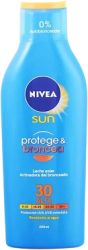 Lapte de corp cu protectie solara SPF30 Nivea Sun Protege & Broncea 200 ml 