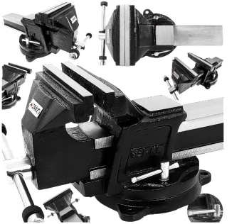 Menghina rotativa turnata 150 mm de banc cu nicovala Premium Line Verke 