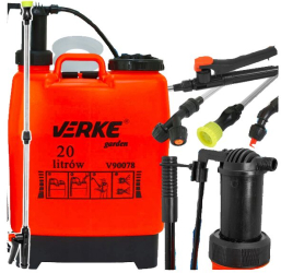 Pompa de stropit vermorel 20 litri Verke 