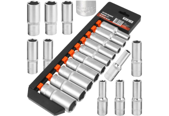 Set 10 chei tubulare 1/2 10-24 mm Verke 