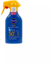 Spray de corp cu protectie solara SPF50 pentru copii Nivea Sun Ninos Protege & Cuida 270 ml
