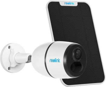 Camera de supraveghere cu 4G baterie si panou solar Reolink G340 8 MP detectare persoana/vehicul notificari pe telefon 