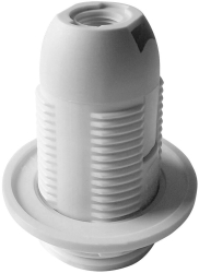 Dulie bec termoplastic E14 Virone LH/E14-2/W cu flansa alba 