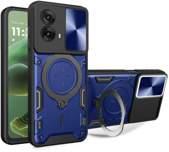 Husa pentru Motorola Moto G35 - Techsuit CamGuard Pro - Blue 