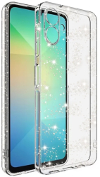 Husa pentru Samsung Galaxy A06 - Techsuit SparkleSkin Series - Clear 