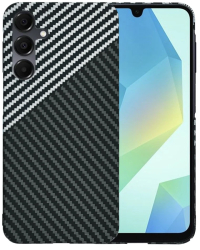Husa pentru Samsung Galaxy A16 4G / A16 5G - Techsuit Carbonite FiberShell - Stealth Gray 