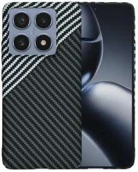 Husa pentru Xiaomi 14T Pro - Techsuit Carbonite FiberShell - Stealth Gray 