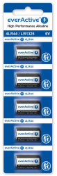 Set 5 baterii alcaline everActive 4LR44 / LR1325 / 544A 