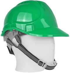 Casca de protectie reglabila reglare marime 53-62 cm verde Geko G90038