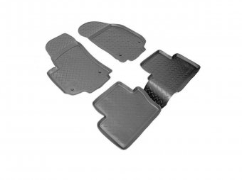 Covorase presuri cauciuc tip tavita VW Polo 5 2009-2017 