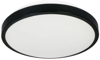 Plafoniera VIRONE SELENE CL/2XE27-10MV/B 2xE27 max. 2x60W senzor de miscare IP54 IK07 metal/plastic negru 