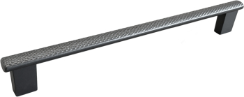 Maner pentru mobila Moleto finisaj negru cobalt L 186 mm 