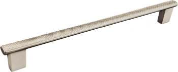Maner pentru mobila Moleto finisaj nichel satin L 348 mm
