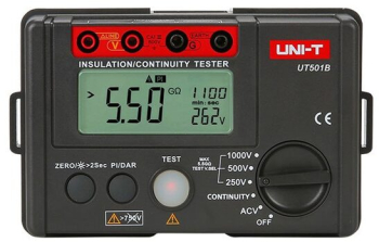 Megohmetru digital UT501B 1000 V 1000 Gohm Rezistenta de izolatie 