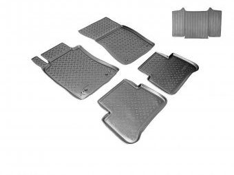 Covorase presuri cauciuc tip tavita Mercedes Clasa E W211 2002-2009 