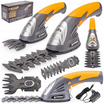 Foarfeca cu baterie 1.5 Ah pentru iarba si arbusti Powermat 