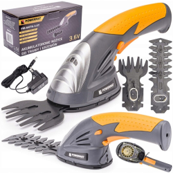 Foarfeca cu baterie pentru iarba si arbusti Powermat 
