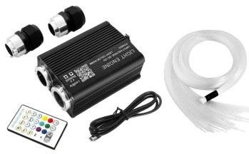 Kit Plafon Instelat + stele cazatoare 26W RGBW 920 fire la 3 metri combinate 