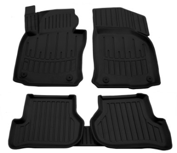 Set covorase auto din cauciuc tip tavita Volkswagen Golf V 2003-2008 