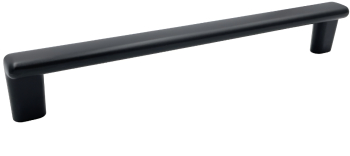 Maner pentru mobila Oblong NV finisaj negru cobalt L 174 mm 